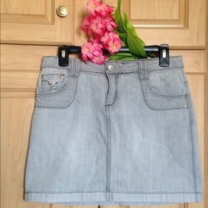 Gray Arizona Jean co Skirt